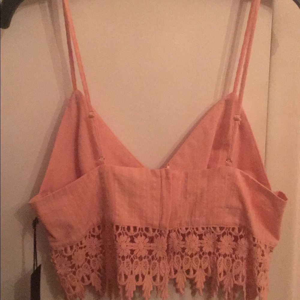 Pink Crop Top/ Bralette